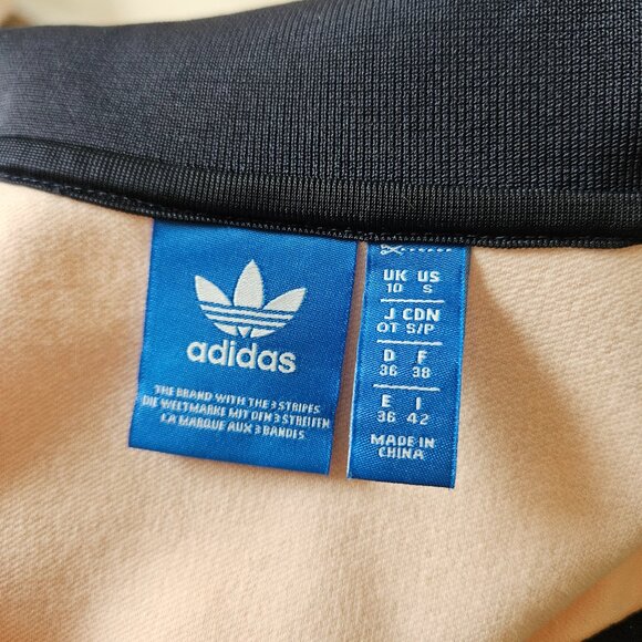 Adidas Trefoil Knit Dress "Icey Pink/Legend Ink" Colorblock Polo Tennis Golf S - Picture 7 of 7